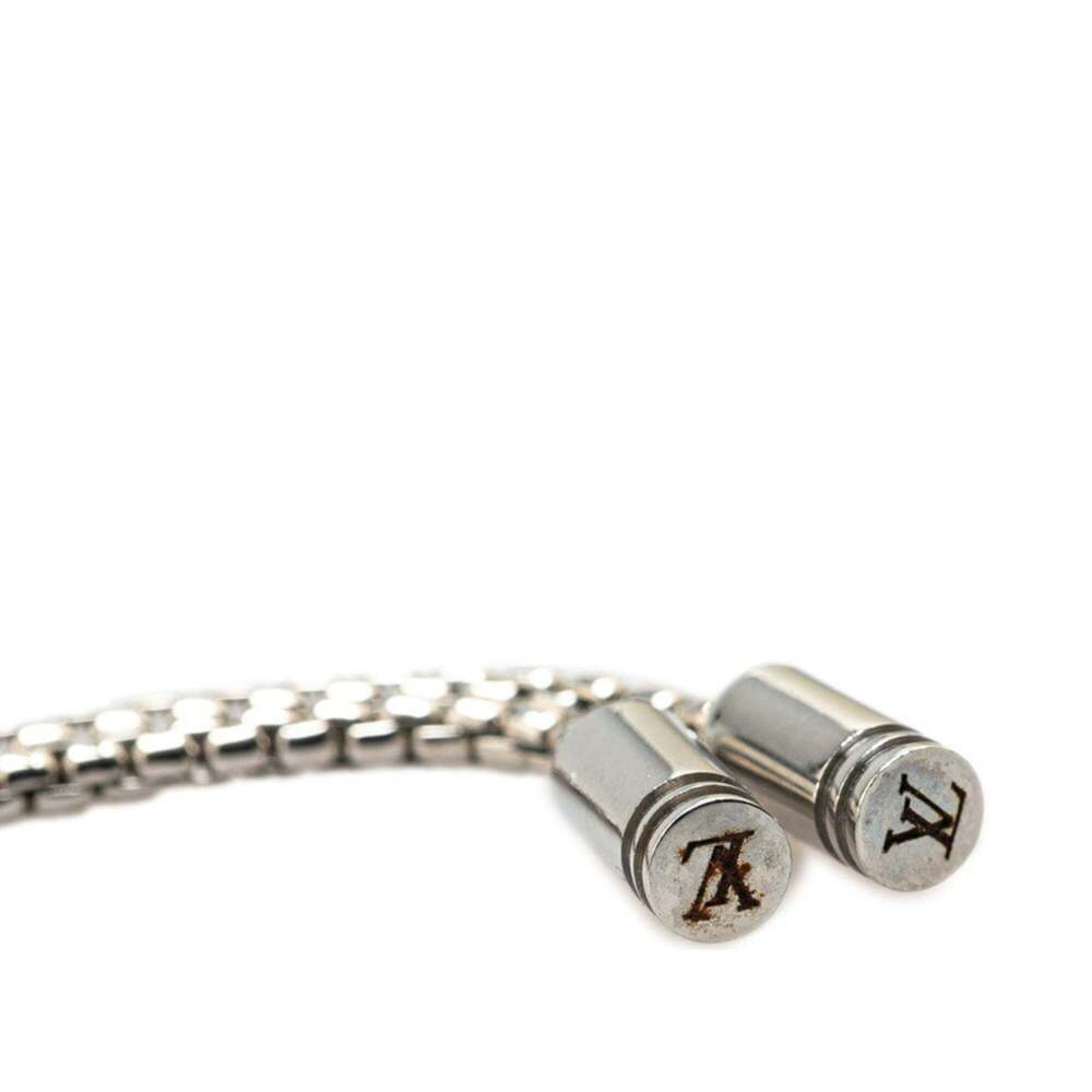 LOUIS VUITTON Black Monogram Charm Bracelet - Picture 5 of 6